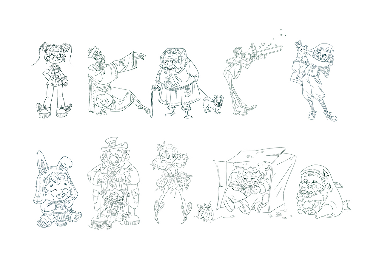 卡通角色百图计划(10/100)