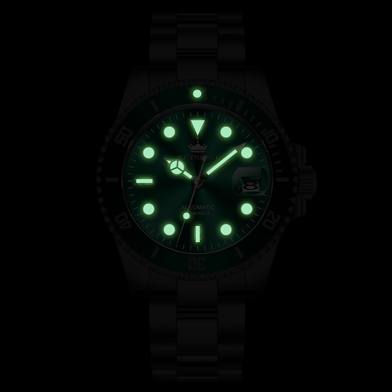 男款手表--绿鬼（图ZMjMzMjQ1OTEy） - 产品摄影 - 站酷设计师瑾尚商业影像原创素材 - 站酷ZCOOL