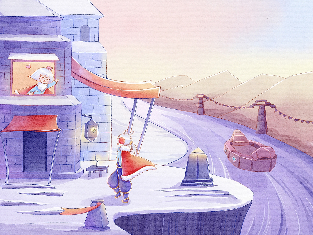 sky光遇系列插画2（图ZMjY1NjMyNjIw） - 商业插画 - 站酷设计师兔柚柚_Usagi原创素材 - 站酷ZCOOL