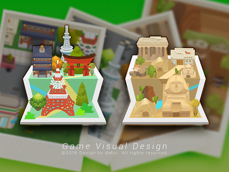 Mobile Game Visual Design（图ZNDQ4MzY4MDQ=） - 图案 - 站酷设计师大盔原创素材 - 站酷ZCOOL