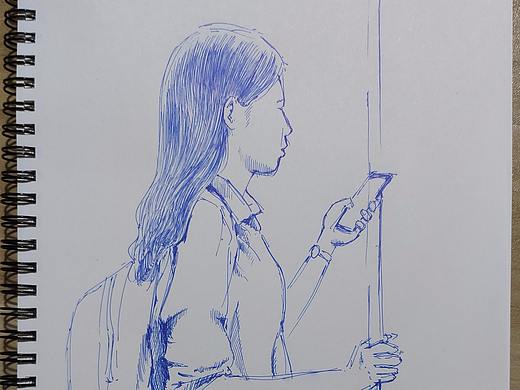 记一位美丽的小姐姐（个人主页-ZNDQzNDAxODg=） - 绘画 - 站酷设计师斯佩夏尔维克原创素材 - 站酷ZCOOL