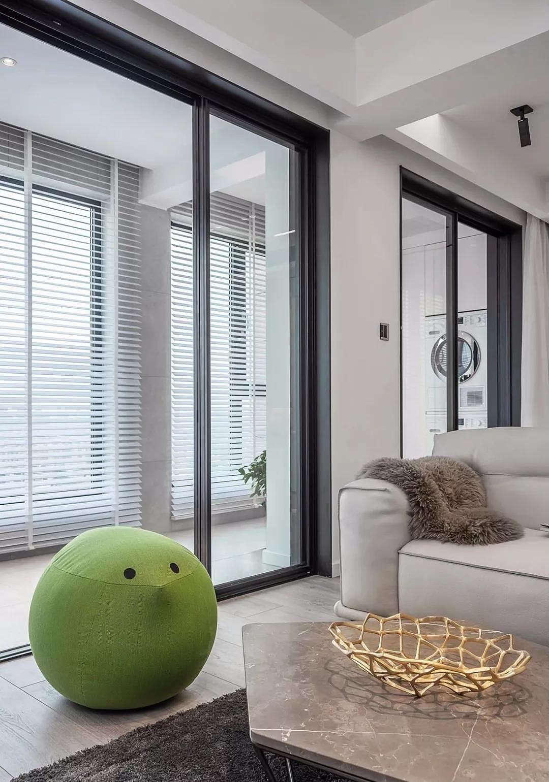 120平高级简约风 精致三口之家