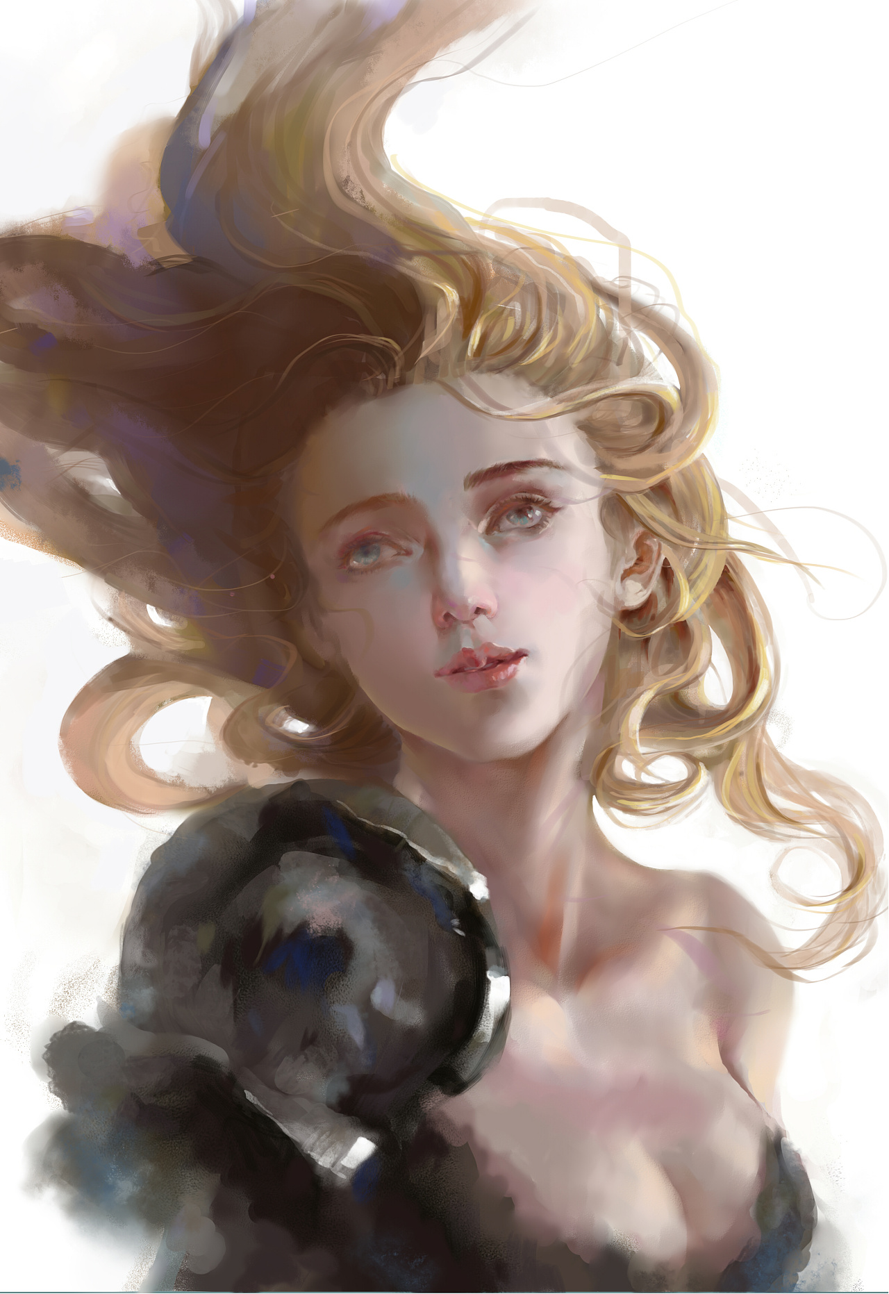 板绘练习|插画|游戏原画|abei阿蓓 - 临摹作品 - 站酷 (zcool)