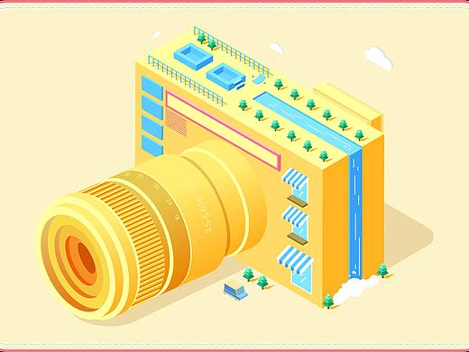 2.5D插畫-創(chuàng)意微單（學(xué)習(xí)臨?。▊€(gè)人主頁(yè)-ZMzIwODczOTY=） - 創(chuàng)作習(xí)作 - 站酷設(shè)計(jì)師永不止步的攀登者原創(chuàng)素材 - 站酷ZCOOL