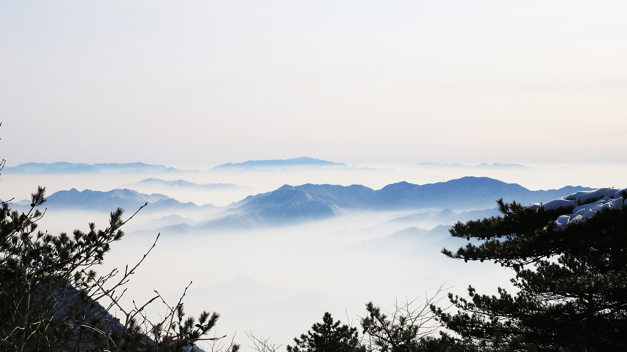 瑞雪黄山（图ZNDE5MzA0OTY=） - 风光摄影 - 站酷设计师平波狂澜原创素材 - 站酷ZCOOL