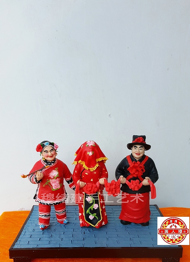 中国面塑～捏面人艺术（图ZNjEzNzEwNjQ=） - 工艺品设计 - 站酷设计师hezems原创素材 - 站酷ZCOOL