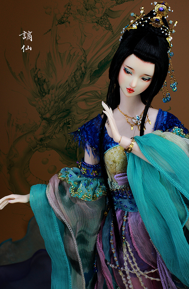 16娃娃服饰东海龙妃雨师妾