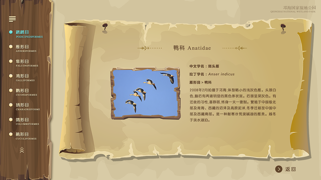 邛海国家湿地公园-互动答题卡通界面方案（图ZMjU2NTA5OTEy） - 软件界面 - 站酷设计师哇塞撒原创素材 - 站酷ZCOOL