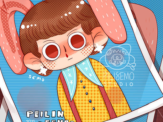 【SEMO原创】插画100打卡（2）（个人主页-ZNTU2MzYzODA=） - 儿童插画 - 站酷设计师鲨SEMO鱼原创素材 - 站酷ZCOOL