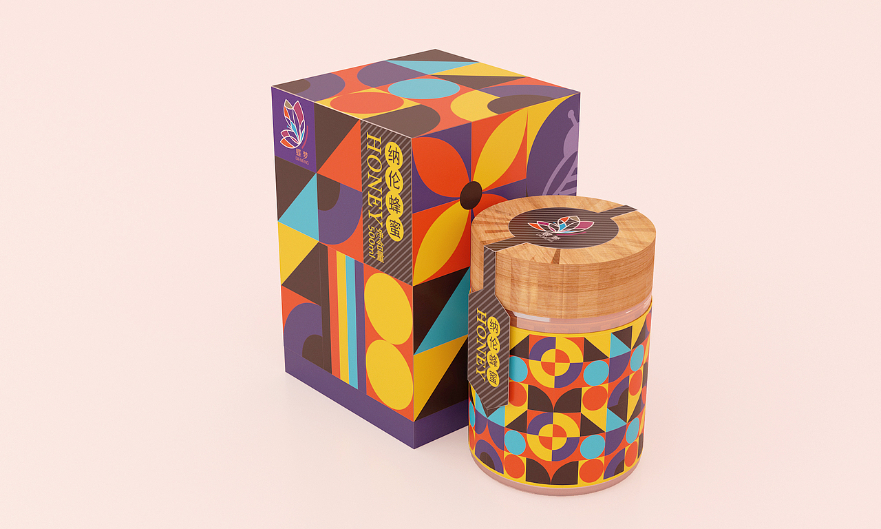 诶～蜂蜜包装，好吧买不起，只能玩玩了～（图ZMzEwNTUxMzY4） - 包装 - 站酷设计师阮祠原创素材 - 站酷ZCOOL