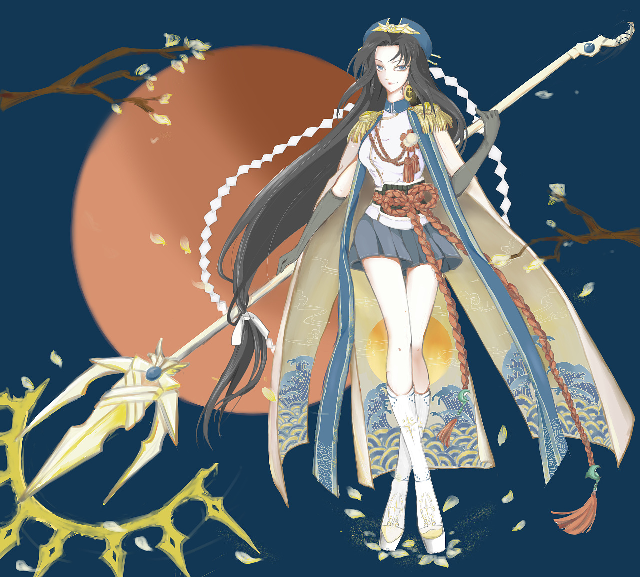 泷夜叉姬满月戎装