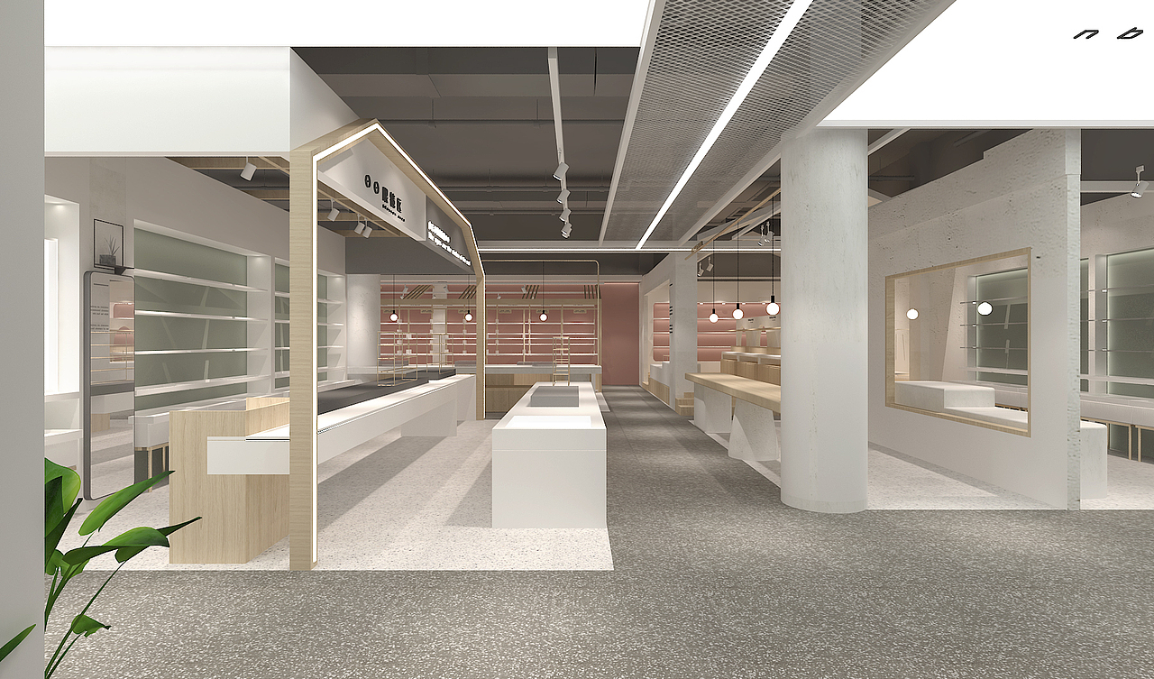 饰品店设计（图ZMjg3MTIwMzA4） - 商业空间设计 - 站酷设计师夭夭叶原创素材 - 站酷ZCOOL