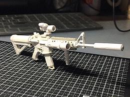 纸枪-M416突击步枪