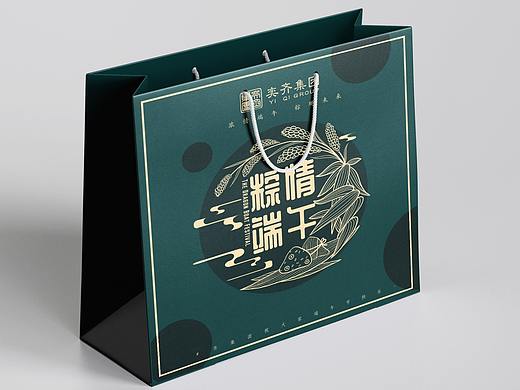 端午礼盒插画包装设计