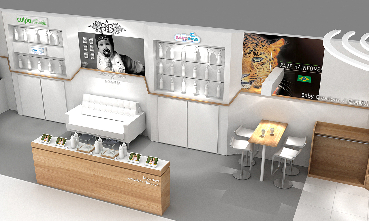 皇后婴儿展会设计（图ZMjA5ODA1MjI4） - 其他空间 - 站酷设计师han113745451原创素材 - 站酷ZCOOL