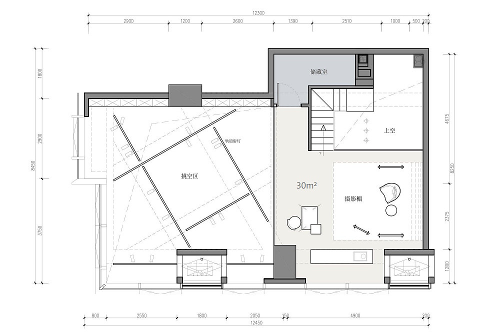 LOFT 服装设计工作室（图ZMjcyODEzNTMy） - 商业空间设计 - 站酷设计师小张D原创素材 - 站酷ZCOOL