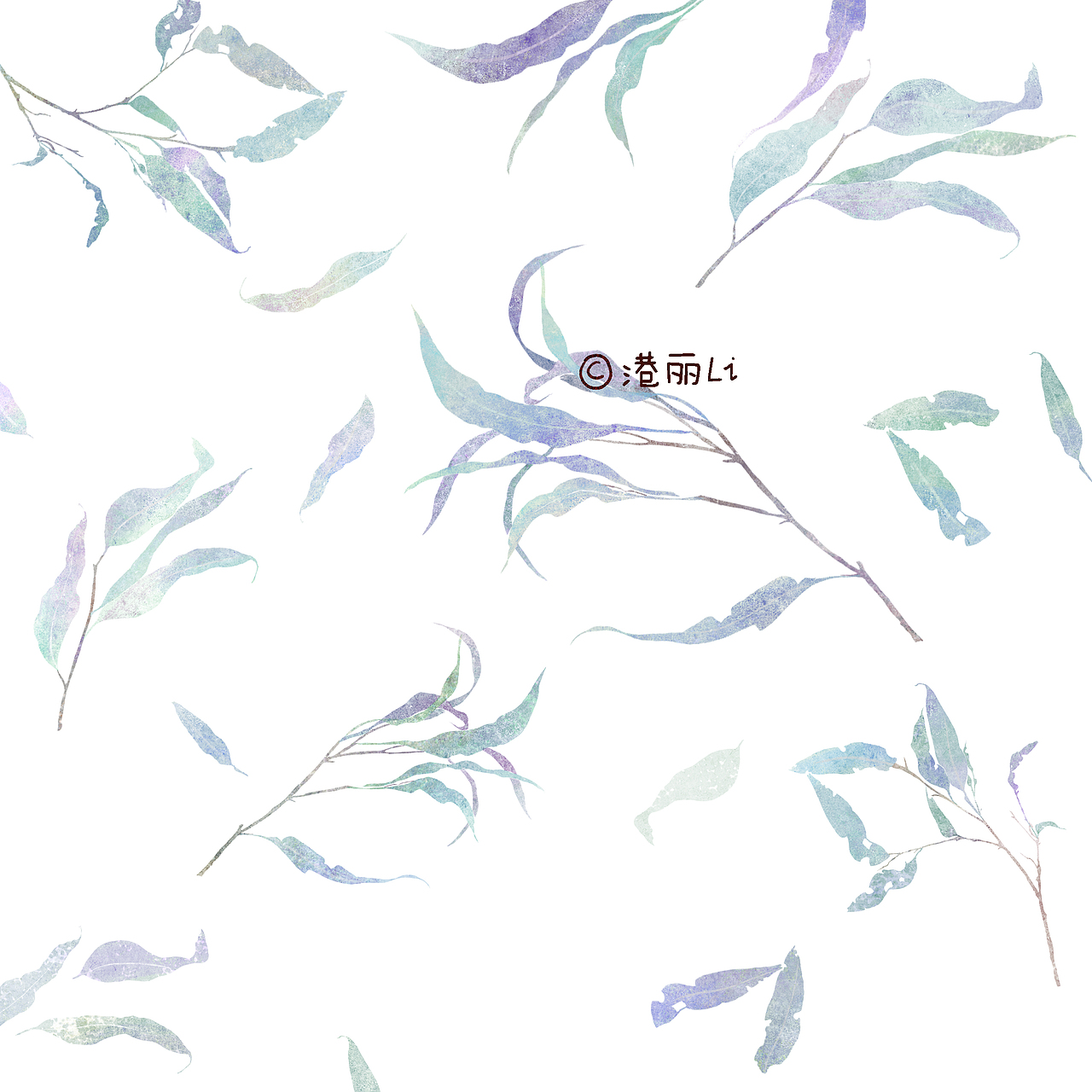 植物插画系列（图ZMTEzMTk1MTM2） - 艺术插画 - 站酷设计师Gangli港丽丽原创素材 - 站酷ZCOOL