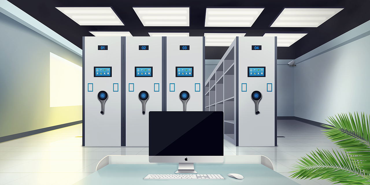 档案室室内效果图