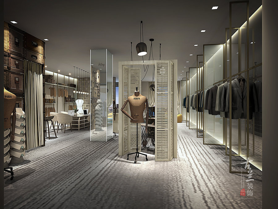 《莱蒙都会服装工作室》-成都服装店装修公司丨成都服装店设计公司（图ZODU0MjI2NzY=） - 家装设计 - 站酷设计师成都服装店设计丨原创素材 - 站酷ZCOOL