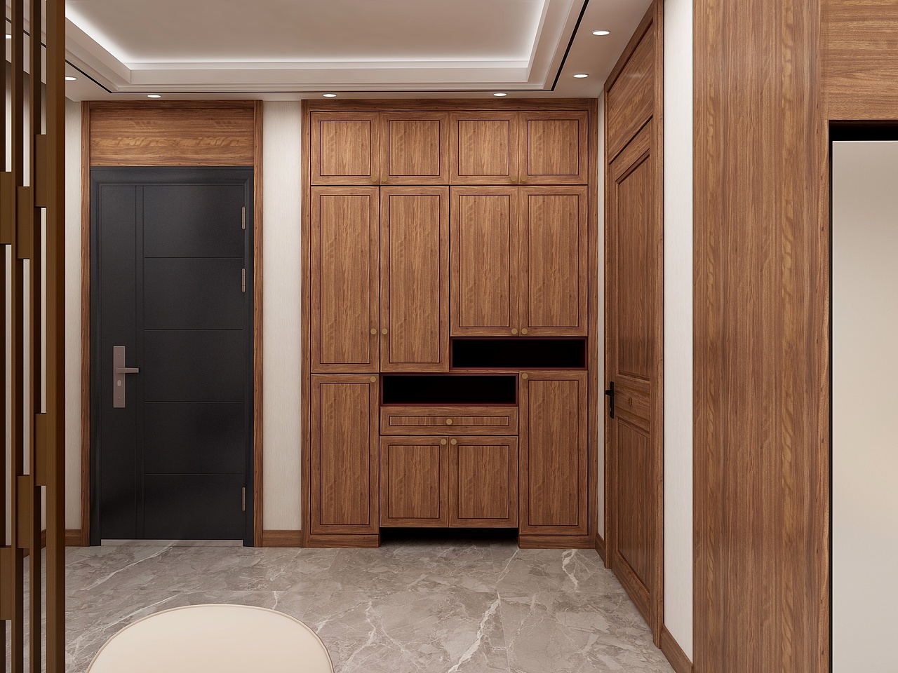 现代简约I客厅主卧