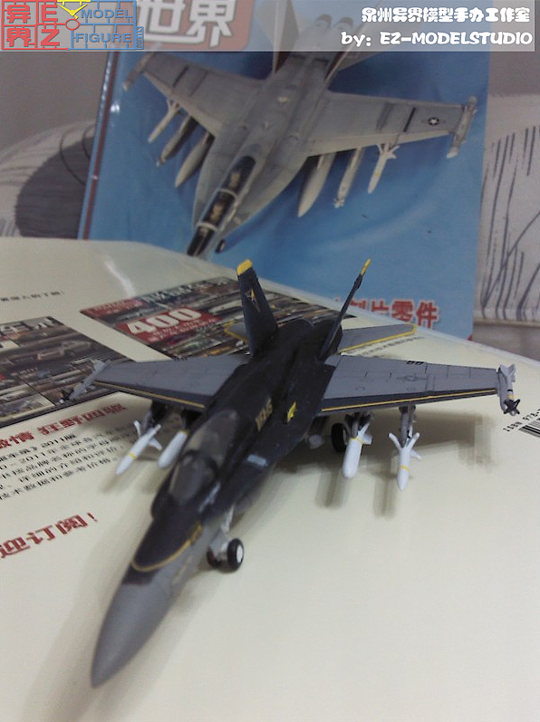 F-18 大黄蜂品牌：Revell 比例：1:144（图ZOTM5MTI0NDA=） - 手办/模玩 - 站酷设计师异界坑主原创素材 - 站酷ZCOOL