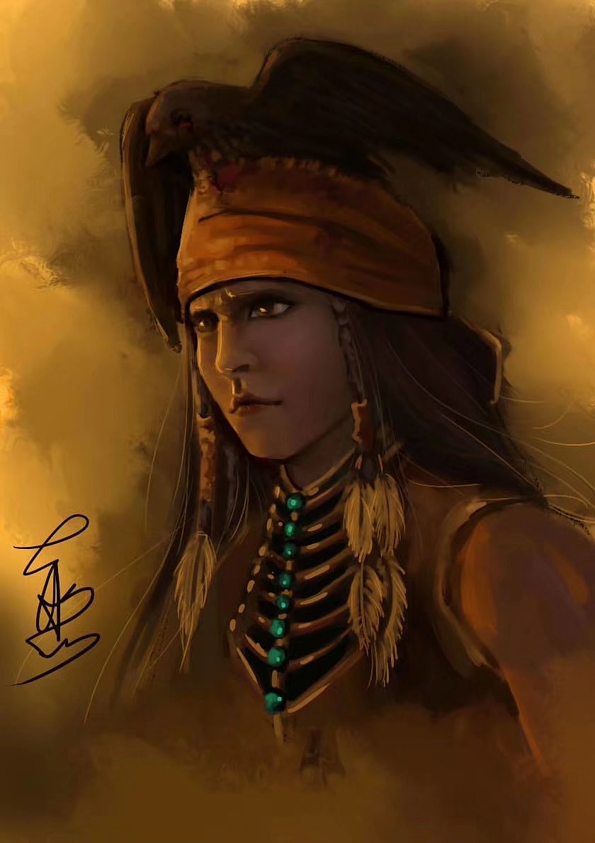 巫祖|插画|其他插画|大熊anny - 原创作品 - 站酷 (zcool)