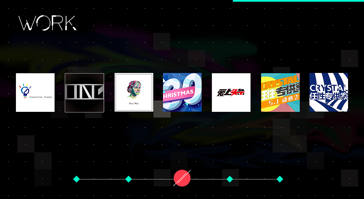 作品页，作品放了一部分