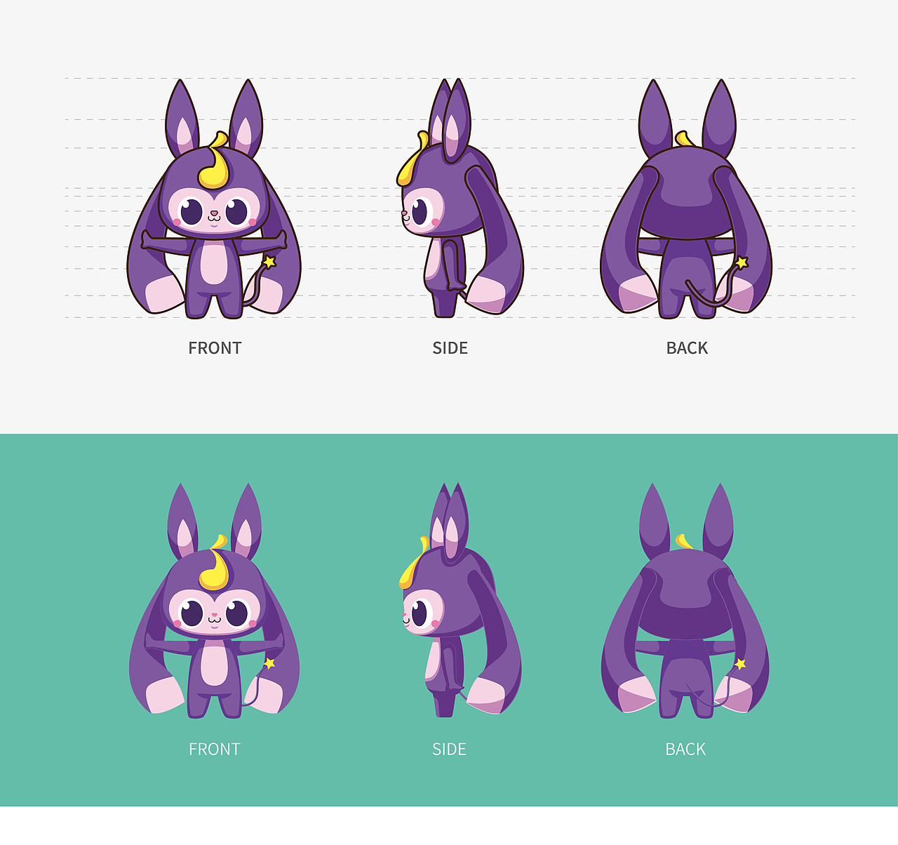 安妮卡魔法钢琴vi吉祥物设计by心铭舍