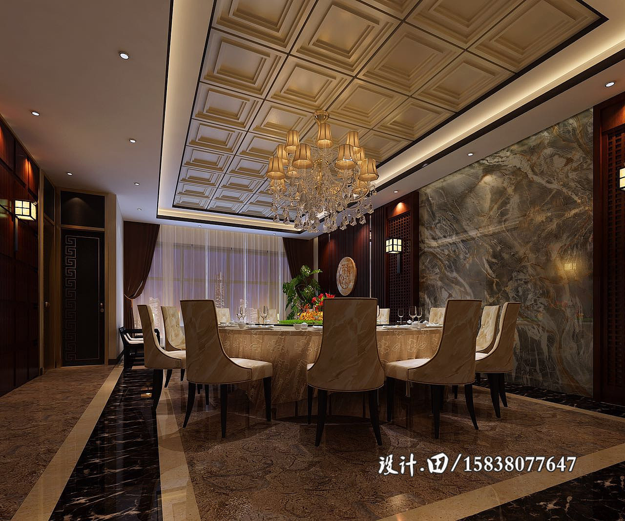 郑州花好月圆婚庆酒店设计—专业婚庆婚礼酒店设计公司