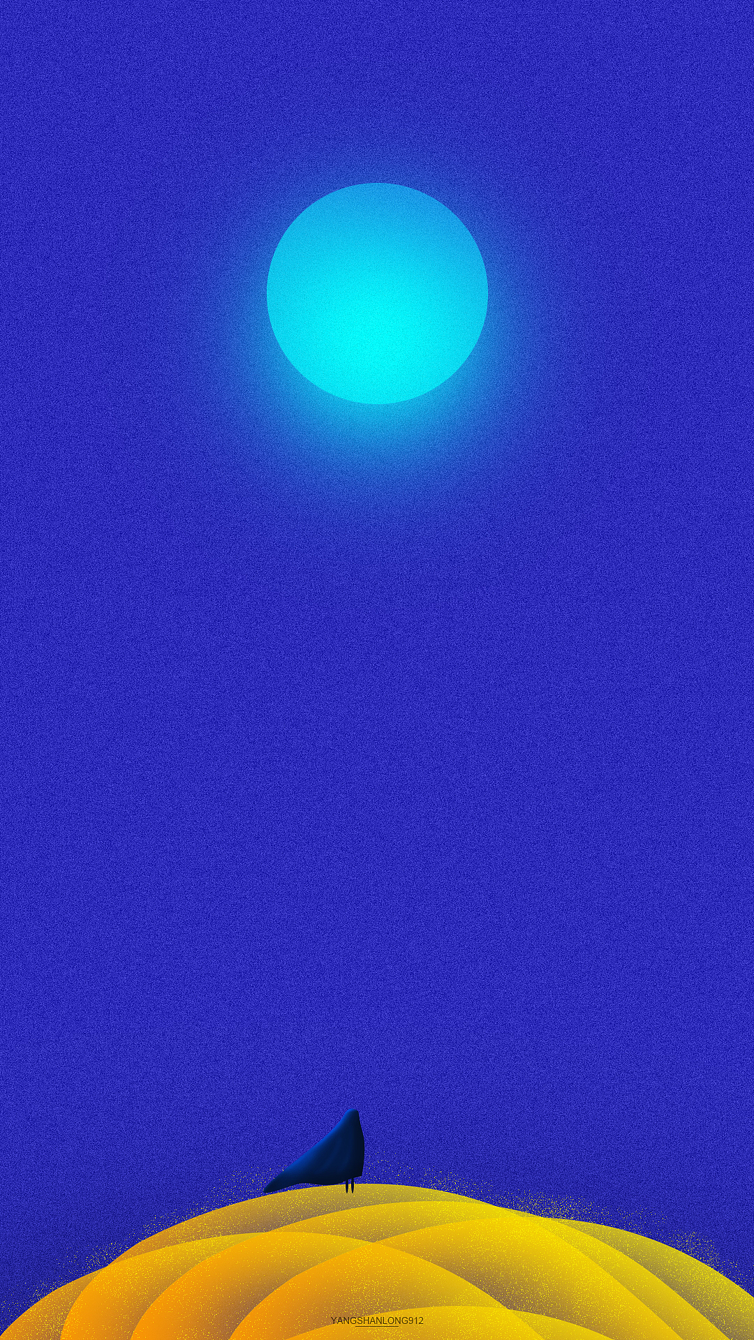 孤独（图ZMTA3Mjg4MzY0） - 艺术插画 - 站酷设计师yangshanlong912原创素材 - 站酷ZCOOL