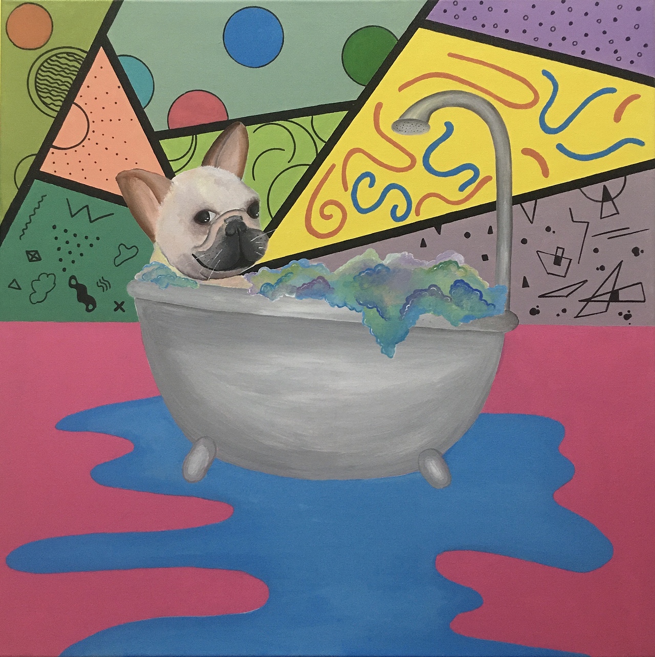 法斗系列（图ZMjE1MjgwOTI4） - 绘画 - 站酷设计师张梦谜原创素材 - 站酷ZCOOL