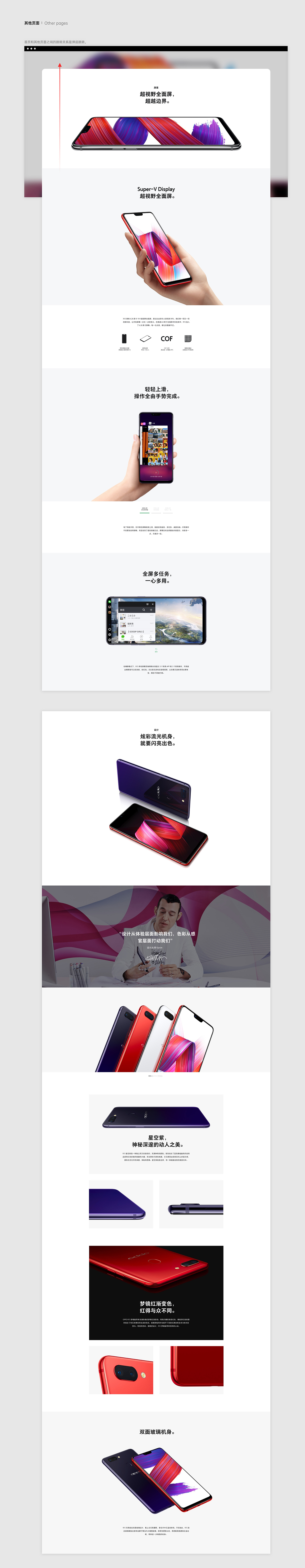 OPPO R15 产品页设计（图ZMjEzOTc4MTg0） - 运营设计 - 站酷设计师Tyler_W原创素材 - 站酷ZCOOL