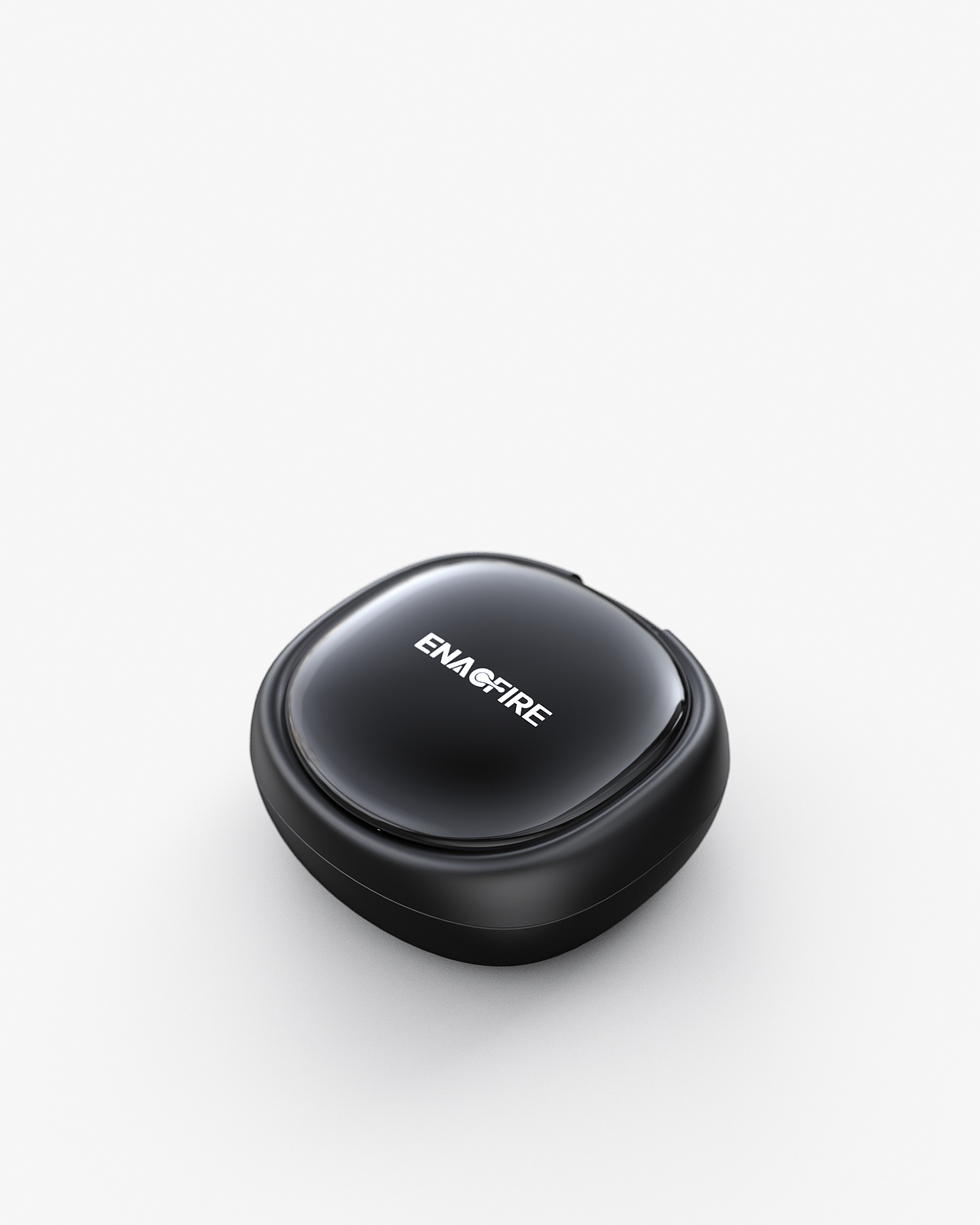 一组蓝牙耳机渲染