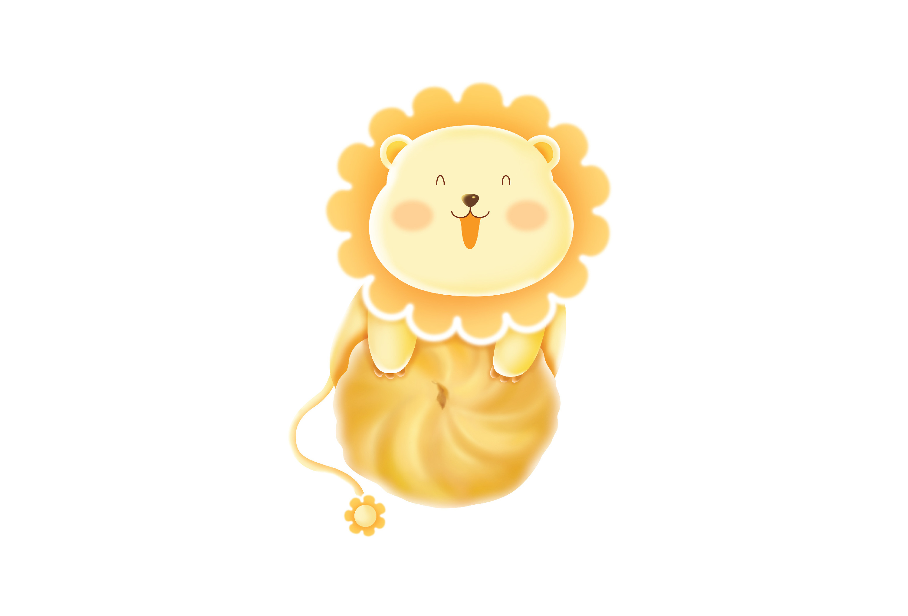 小狮子|插画|商业插画|tokizhou - 原创作品 - 站酷 (zcool)