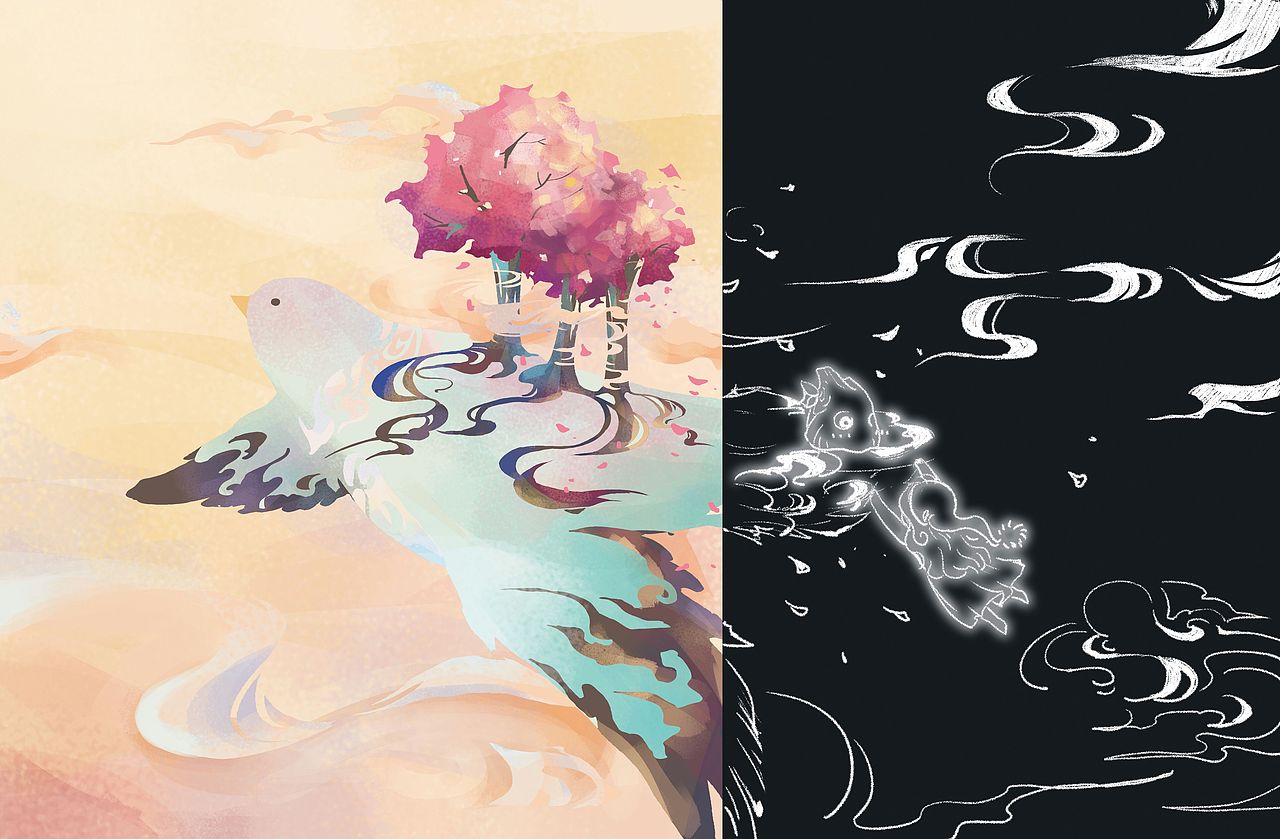 【渡·度】木艺工作室品牌及衍生插画设计（图ZMTc1Nzg1OTgw） - 品牌 - 站酷设计师鸟木白原创素材 - 站酷ZCOOL