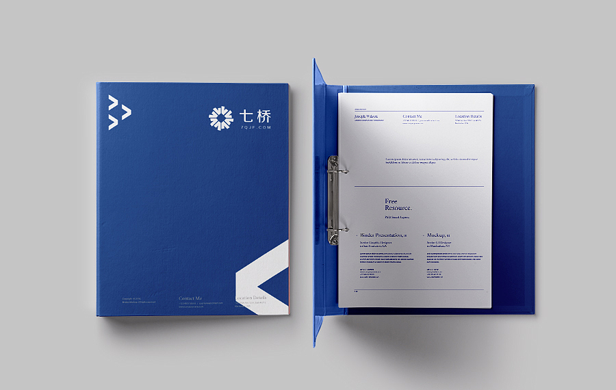 七桥－企业品牌ＶＩ形象设计（图ZNzcyMjM1MzY=） - 品牌 - 站酷设计师夏叙原创素材 - 站酷ZCOOL