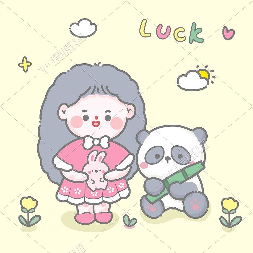 糖果色女娃娃