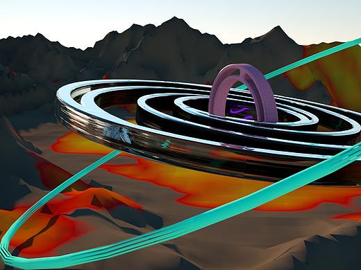C4D材质练习（个人主页-ZMzEzMTcxMjQ=） - 场景 - 站酷设计师Fermin_H原创素材 - 站酷ZCOOL