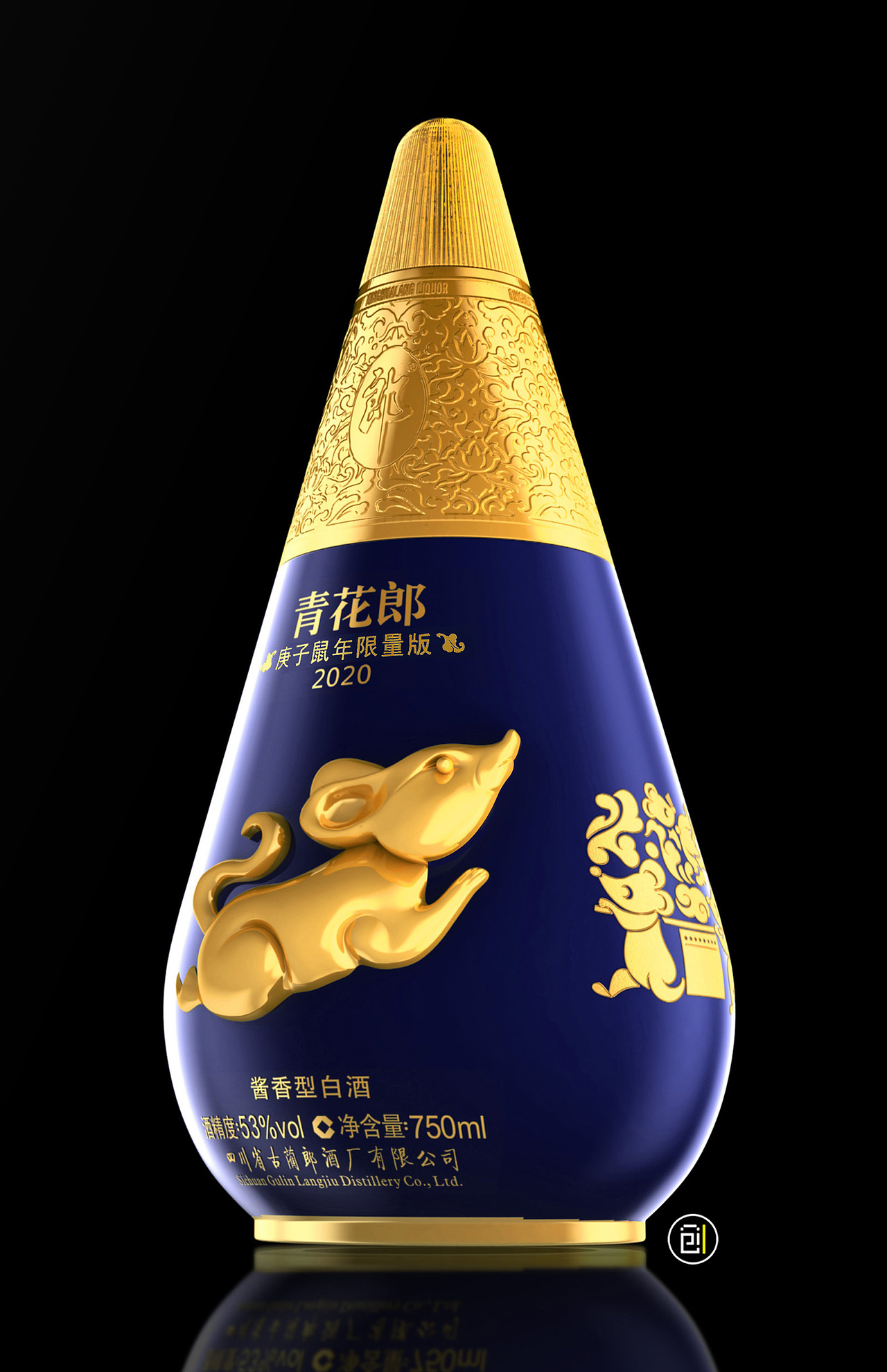 郎酒鼠年生肖限量版（图ZMjEyMjgxODI0） - 包装 - 站酷设计师创一创意原创素材 - 站酷ZCOOL