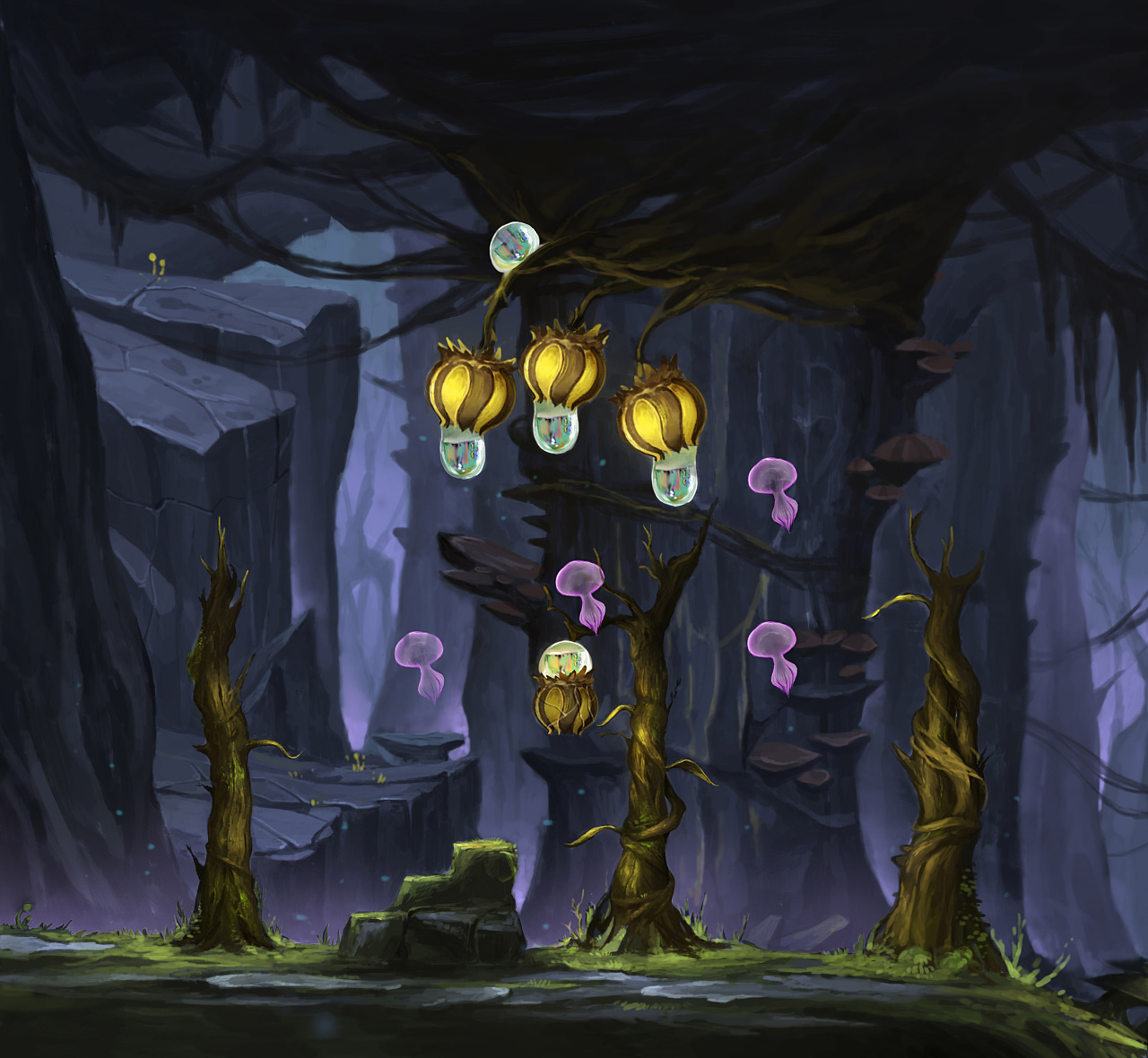 毕业设计:二维解谜游戏《雨露精灵》