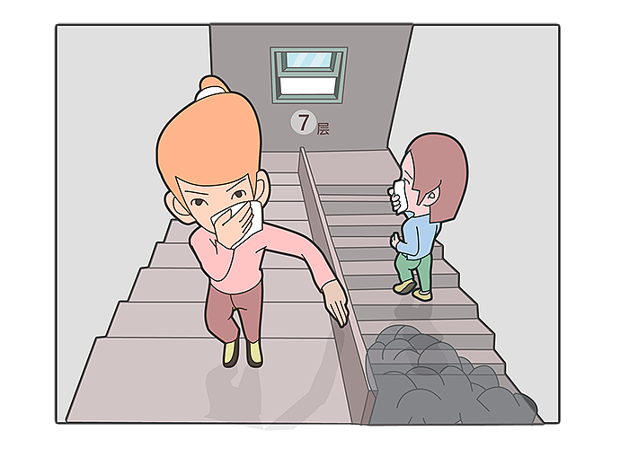 消防宣传漫画制作 插画制作 动漫设计