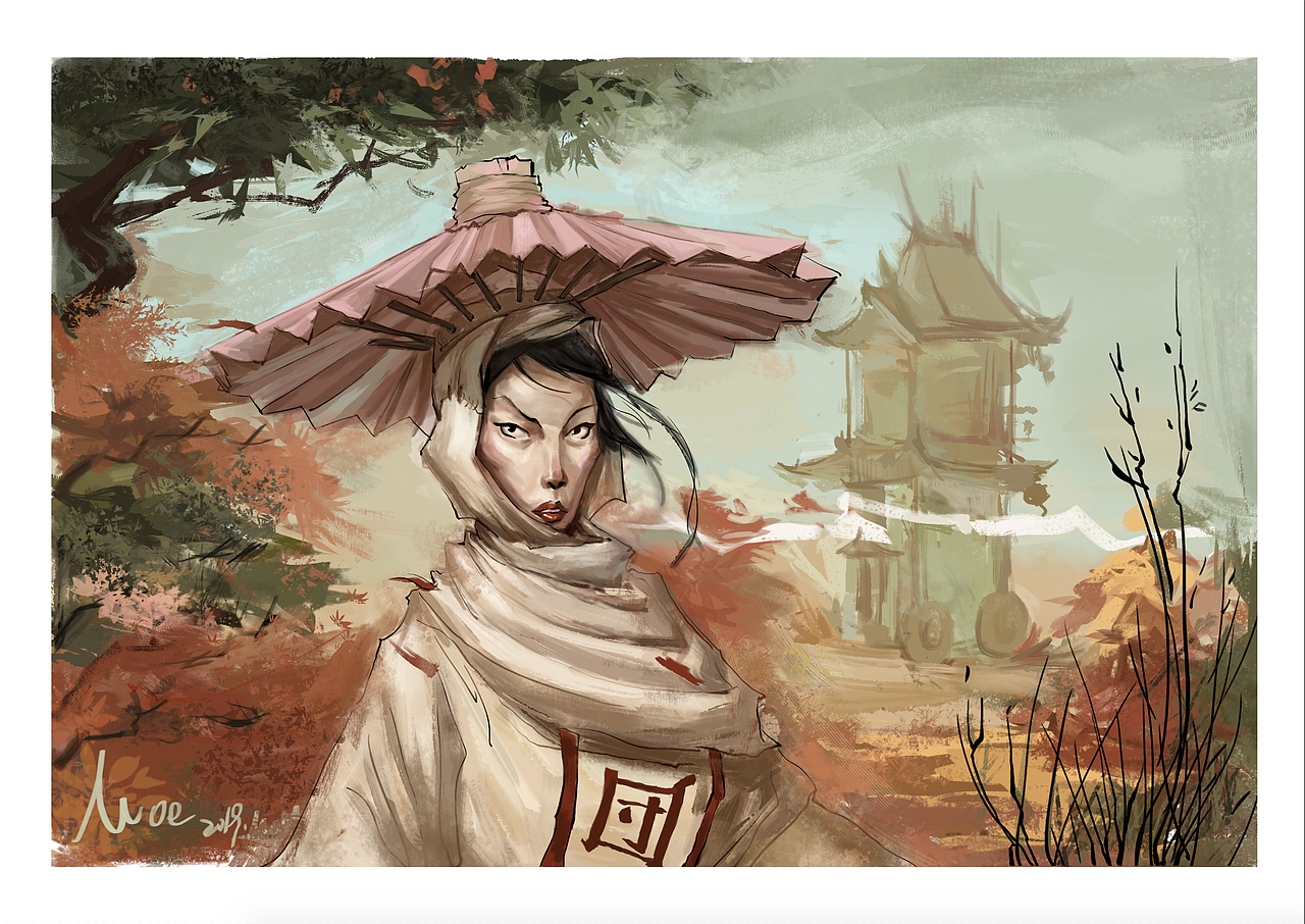 武士（图ZMTU4NzE2MDI0） - 商业插画 - 站酷设计师ws211211原创素材 - 站酷ZCOOL