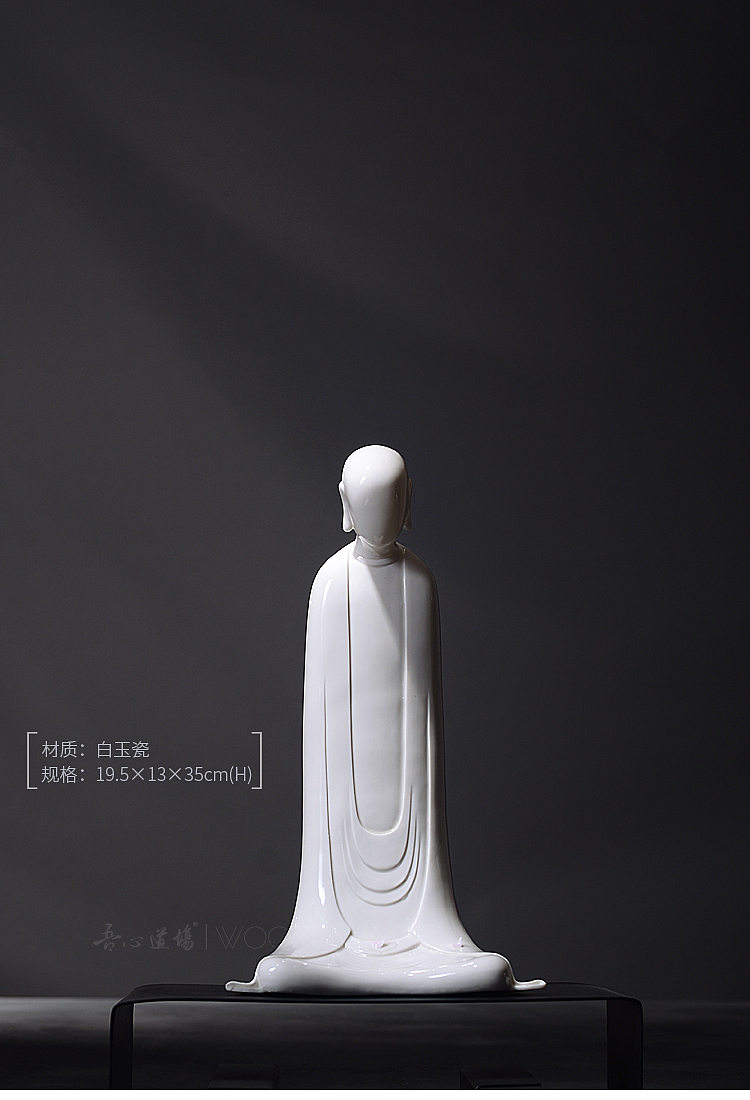吾心道场 陶瓷工艺品 家居装饰品摆件 《心斋》