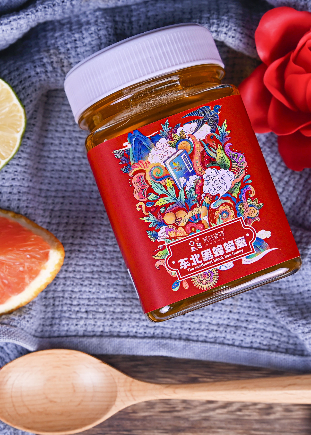 淘宝蜂蜜主图拍摄