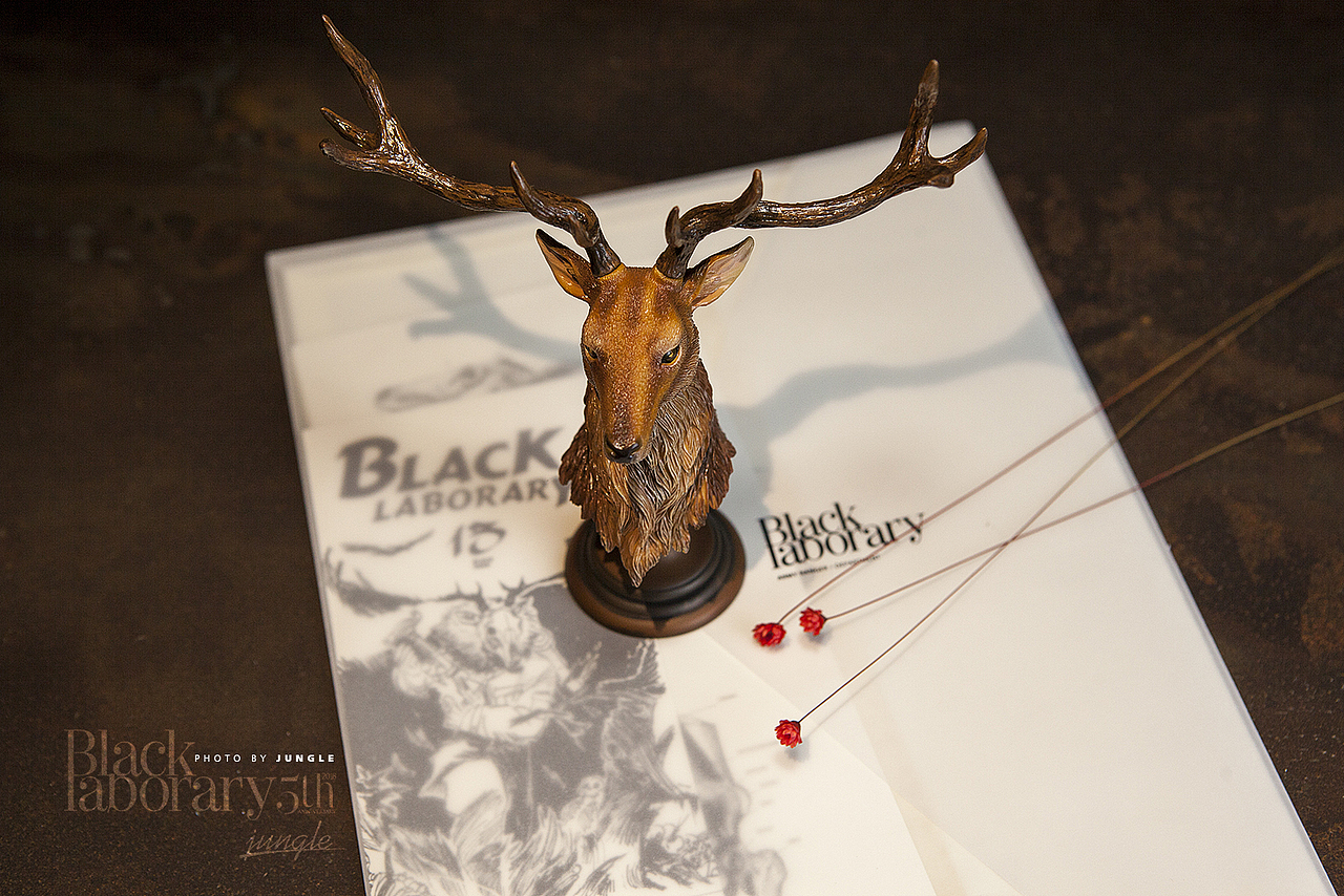 BLACK 13 PARK五周年紀念版暗夜幽靈作戰組 I 長角馴鹿（图ZMTM4ODA0ODEy） - 手办/模玩 - 站酷设计师jungleBK13原创素材 - 站酷ZCOOL