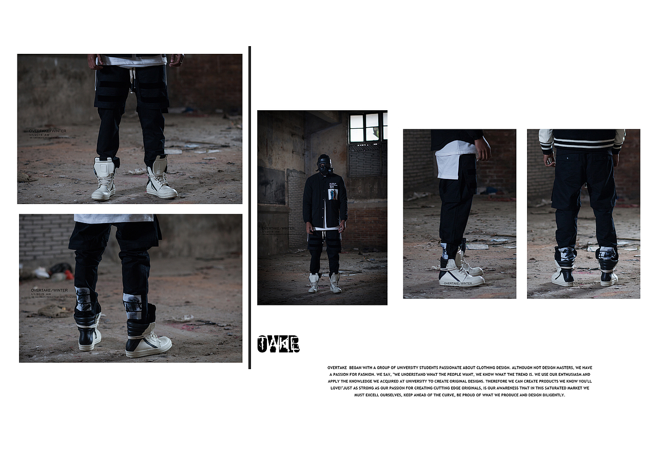 OVERTAKE 2014/AW 产品照