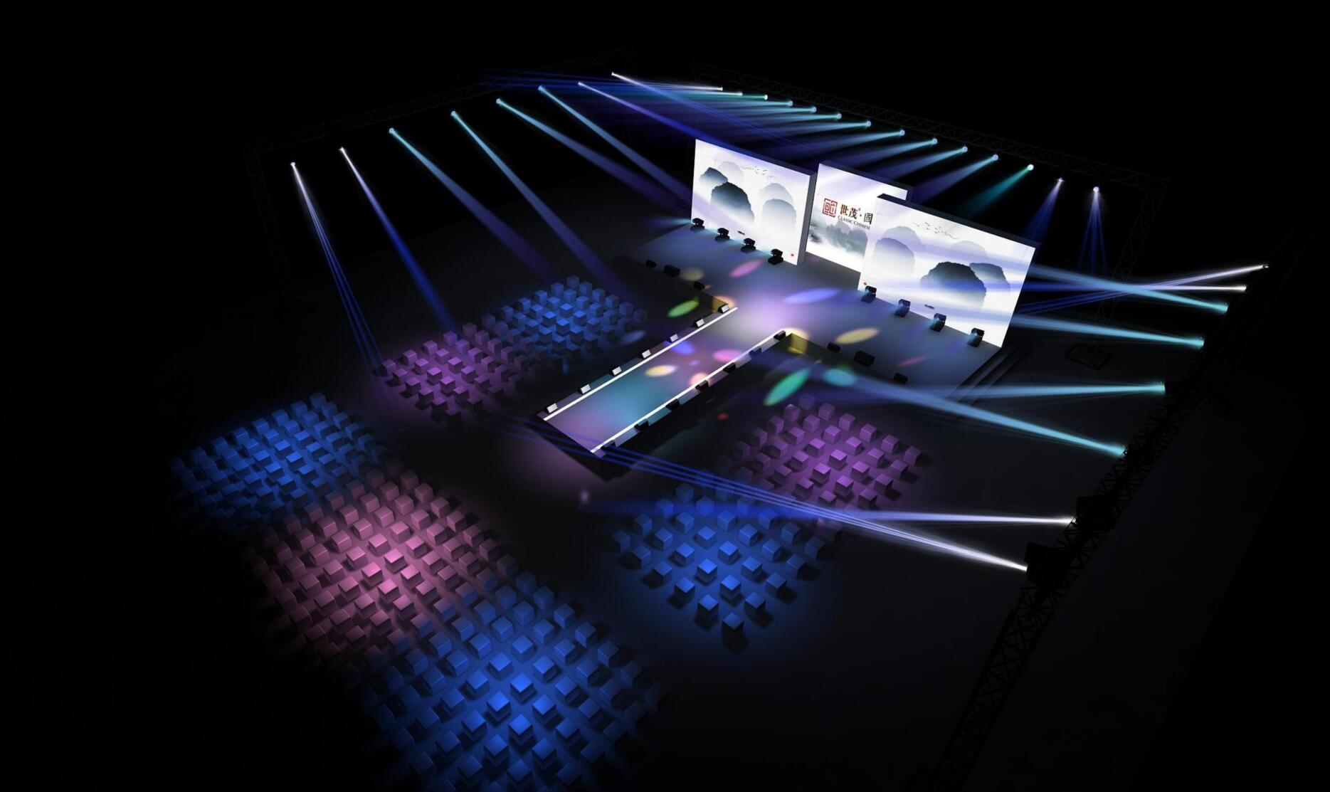 走秀舞台效果图设计