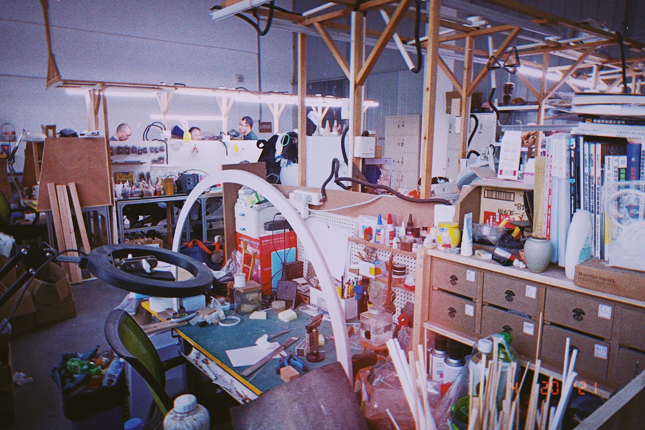 定格动画的一天--道具间