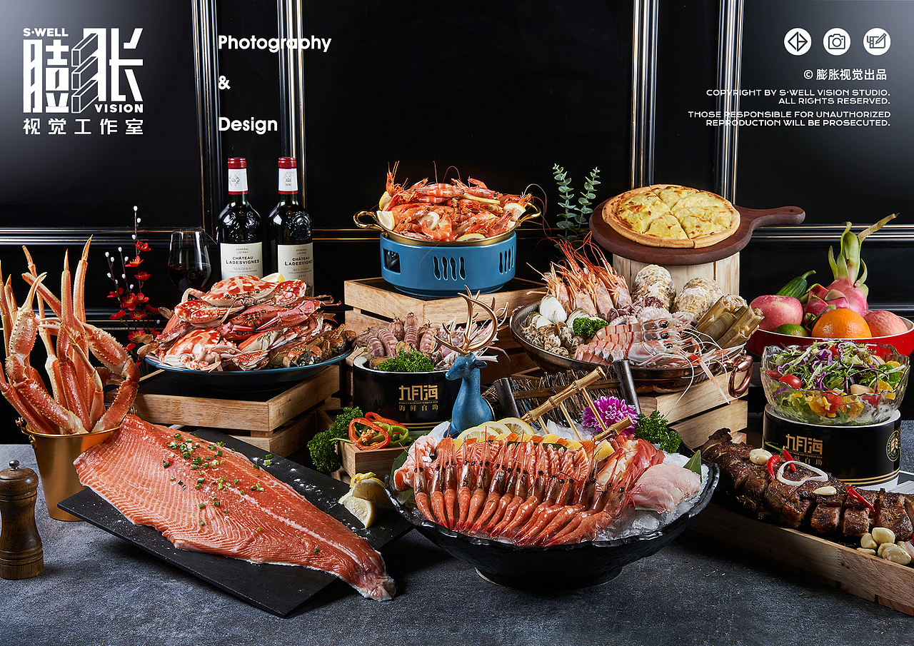 九月海海鲜自助食材拍摄（图ZMjg1MzU5NDQ0） - 美食摄影 - 站酷设计师叫我老张原创素材 - 站酷ZCOOL