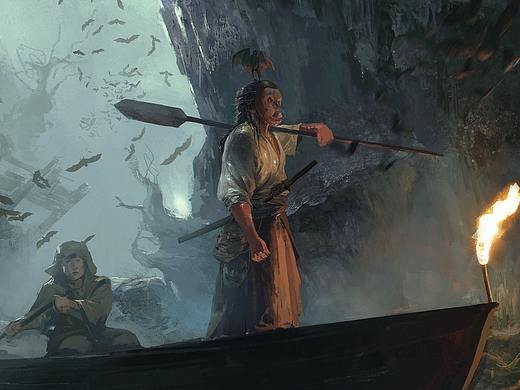 渡洞穴